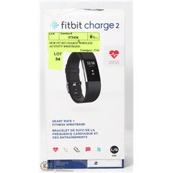 NEW FIT BIT CHARGE 2 WIRELESS ACTIVITY WRISTBAND