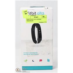 NEW FIT BIT ALTA FITNESS ADJUSTABLE BLACK