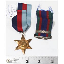 1939 -1945 STAR CANADIAN MEDAL GROUPING 1 OF 5