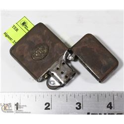 NAZI ZIPPPO STYLE SS LIGHTER STAMPED RZM1944