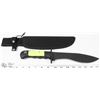 Image 1 : BLACK HUNTING KNIFE IN SHEATH W/