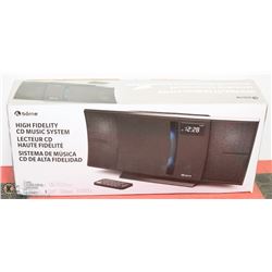 BORNE HIGH FIDELITY CD MUSIC SYSTEM,WITH USB PORT
