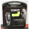 Image 1 : CONAIR FOR MEN TITANIUM 590 RECHARGEABLE HAIR &