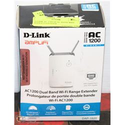 D-LINK AC 1200 DUAL BAND WIFI RANGE EXTENDER
