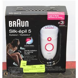 BRAUN SILK EPILATOR LEG & BODY SHAVER