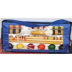 6 PLAYER CROQUET SET