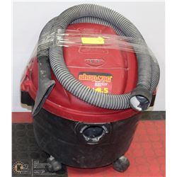 SHOP VAC BRAND 4 GAL, 1.5 HP WET/DRY VAC