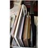 Image 1 : BOX OF ASSORTED PICTURES AND FRAMES