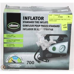 SLIME STANDARD TIRE INFLATOR WITH LIGHT