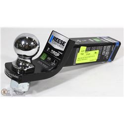 NEW REESE 2INCH DROP HITCH WITH 2 INCH BALL