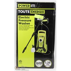 POWER-IT ELECTRIC PRESSURE WASHER ,1600PSI