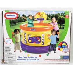 LITTLE TIKES SLAM DUNK BIG BALL PIT