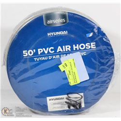 HYUNDAI 50 FT PVC AIR HOSE,3/8 INCH WITH ENDS