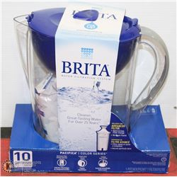 BRITA WATER FILTRATION SYSTEM WITH EXTRA FILTER