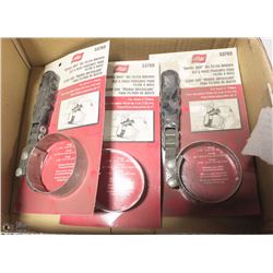 LOT OF 5 LISLE SWIVEL GRIP OIL FILTER WRENCHES