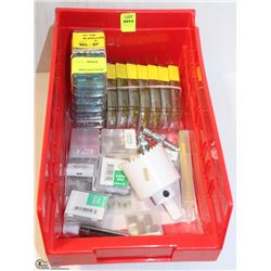 LOT OF ELECTRICAL FUSES + 2" BI METAL HOLESAW +