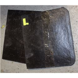 HEAVY-DUTY MUD FLAPS APPROX. 18" x 20.5"