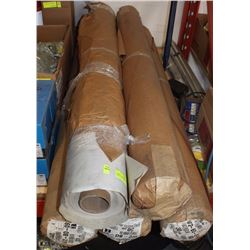 5 ROLLS OF COMMERCIAL GRADE WALL COVERINGS