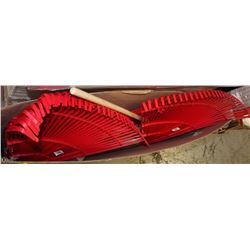 5 NEW GARANT 30" RAKES W/ WOODEN HANDLES