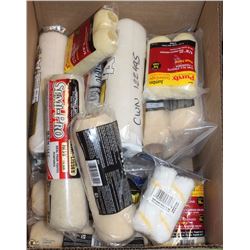 LOT OF ASSORTED SIZES PAINT-ROLLERS