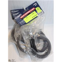3 PACKS OF 5 RUBBER-CUSHIONED CLAMPS 2.5"