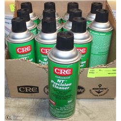 12 CANS CRC NT-PRECISION CLEANER