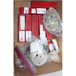 LOT OF MISC. GOODS INCLUDING CONCRETE NAILS +