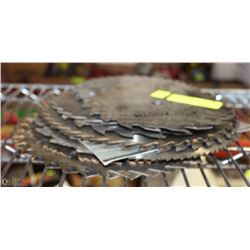 FLAT OF ASST SAW BLADES