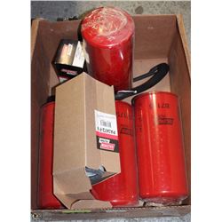BOX OF VARIOUS NEW BALDWIN FILTERS