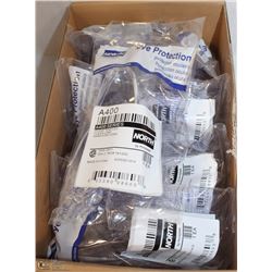 6 CLEAR-LENS HARD-COAT PROTECTIVE EYEWEAR