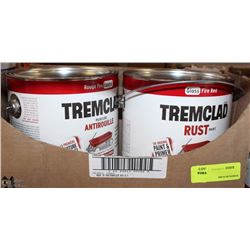 2 CANS OF TRIM-CLAD RUST PAINT