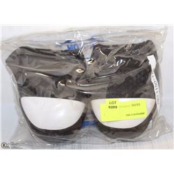 MENS SIZE: SMALL, SLIP-ON STEELTOE OVERSHOES