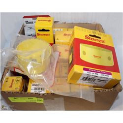 BOX OF VARIOUS  HOLE-SAWS/CUP-SAWS