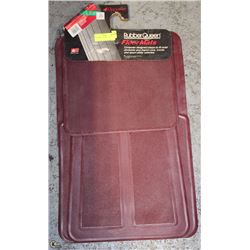 BURGUNDY FLOOR MAT SET