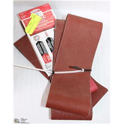NEW 4"X24" SANDING BELTS