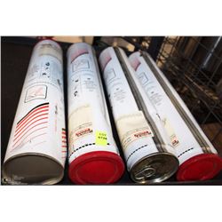LOT OF 4 TUBES OF LINCOLN ELECTRIC 1/8"x14"