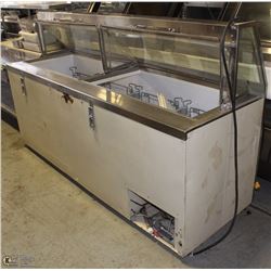 16 BUCKET ICE CREAM SERVING COOLER -AS IS