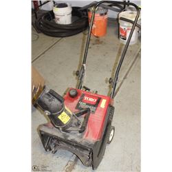 TORO SNOWBLOWER 3HP