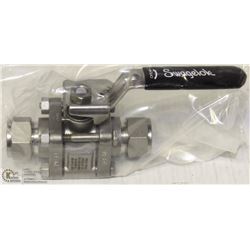 NEW SWAGELOK  STAINLESS STEEL  VALVE 3/4"