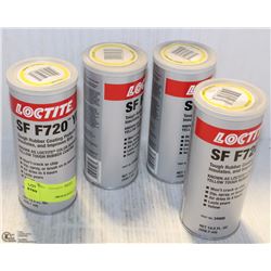 4 TUBES OF LOC-TITE SF-F720 TOUGH-RUBBER COATING