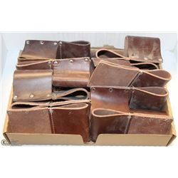 FLAT OF LEATHER TOOL-BELT HOLSTERS-ON CHOICE-