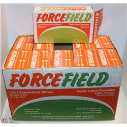 CASE OF SIZE SMALL FORCEFIELD LATEX DISPOSABLE