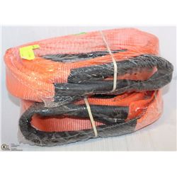 LOT OF 2 SYNTHETIC WEB-SLING- 10FTx3.25" BAND