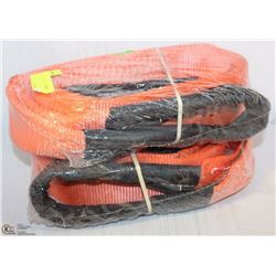 LOT OF 2 SYNTHETIC WEB-SLING- 10FTx3.25" BAND