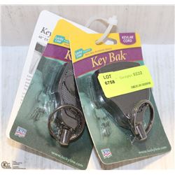 LOT OF 3 LUCKY-LINE KEY RETRACTOR
