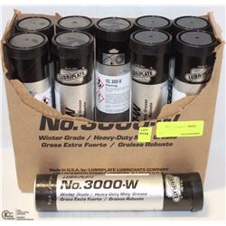 10 TUBES LUBRIPLATE #3000-W WINTER-GRADE HD GREASE