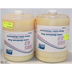 PAIR OF SBS63 LOTION DEODORANT SOAP