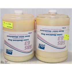 PAIR OF SBS63 LOTION DEODORANT SOAP