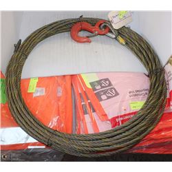 3/8" 100FT WINCH W/ EYE-HOOK