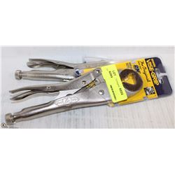 PAIR OF IRWIN ORIGINAL VICE-GRIPS 10LW HEX-GRIP